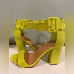 Neon Green Heels